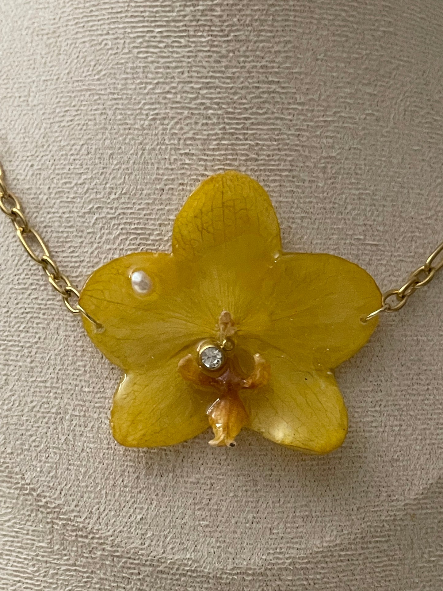 Collier Orchidée Glorïa