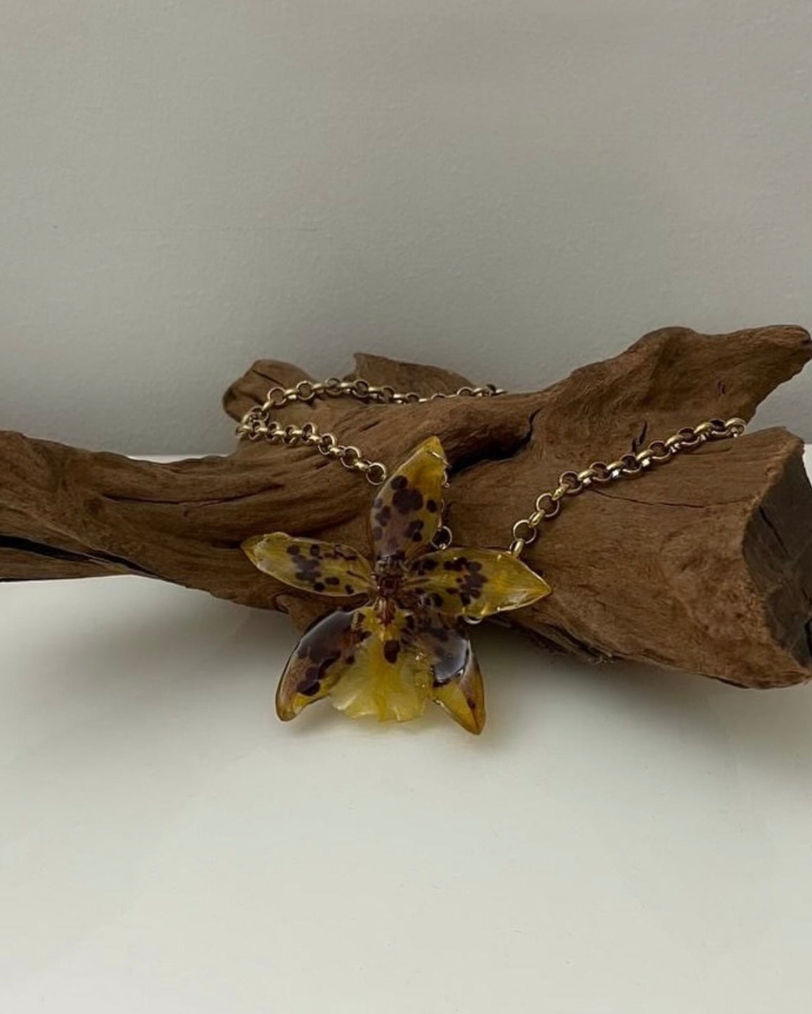 Collier Orchidée Taïssia