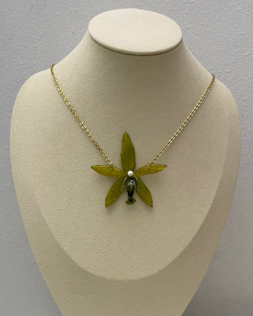 Collier Orchidée Lïana