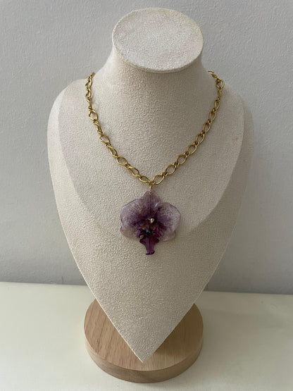 Collier Orchidée Maïa
