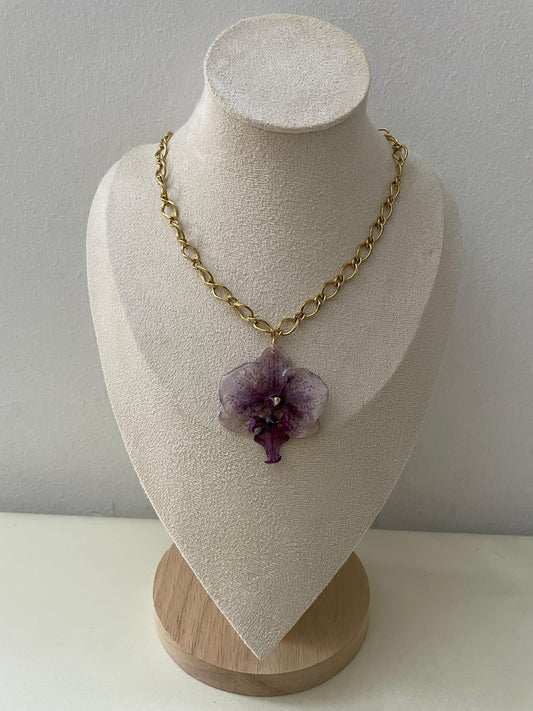 Collier Orchidée Maïa
