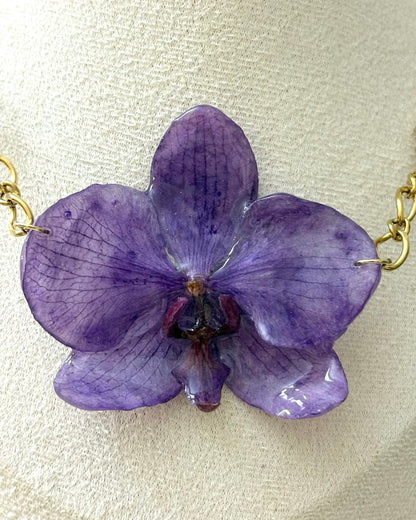 Collier Orchidée Amélïa