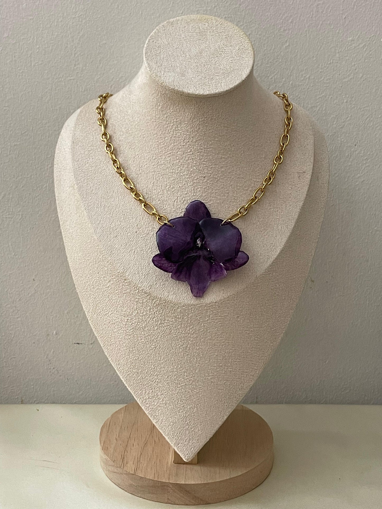 Collier Orchidée Florïana