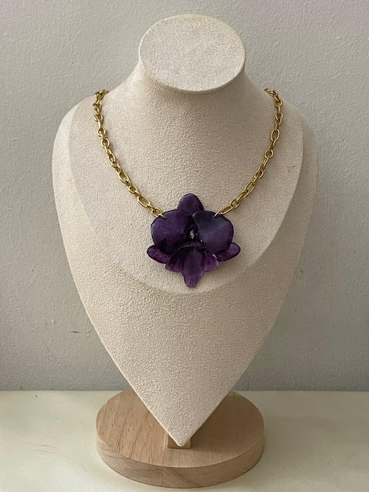 Collier Orchidée Florïana