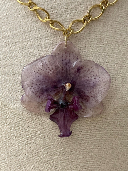 Collier Orchidée Maïa