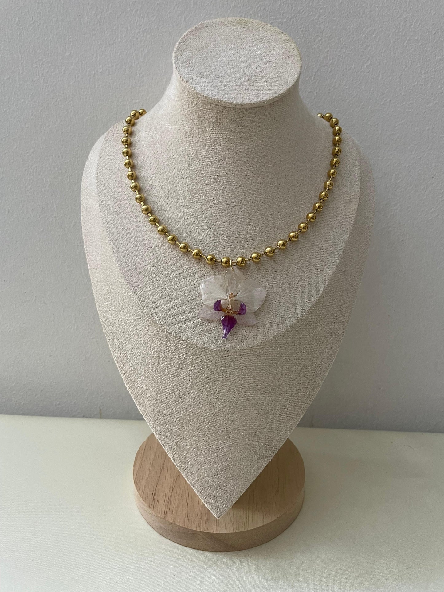 Collier Orchidée Zélïa
