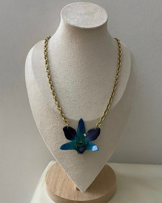 Collier Orchidée Azélïa