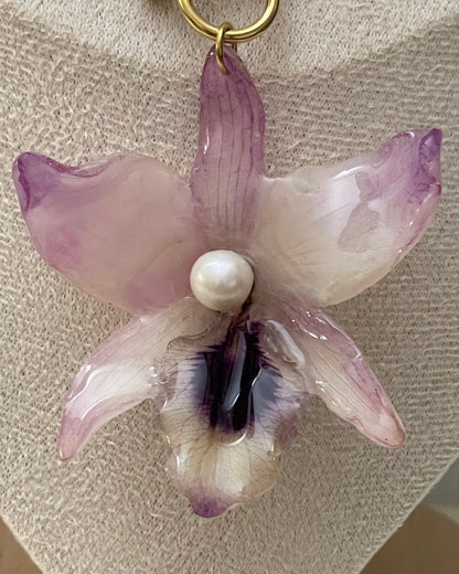Collier Orchidée Samïa