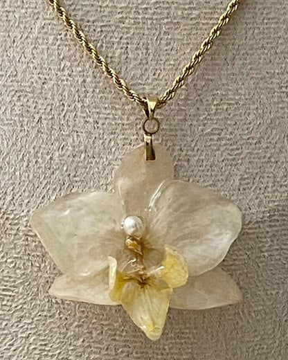 Collier Orchidée Kaélïa