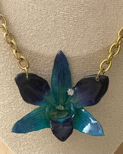 Collier Orchidée Azélïa