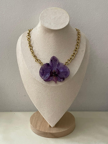 Collier Orchidée Léïa