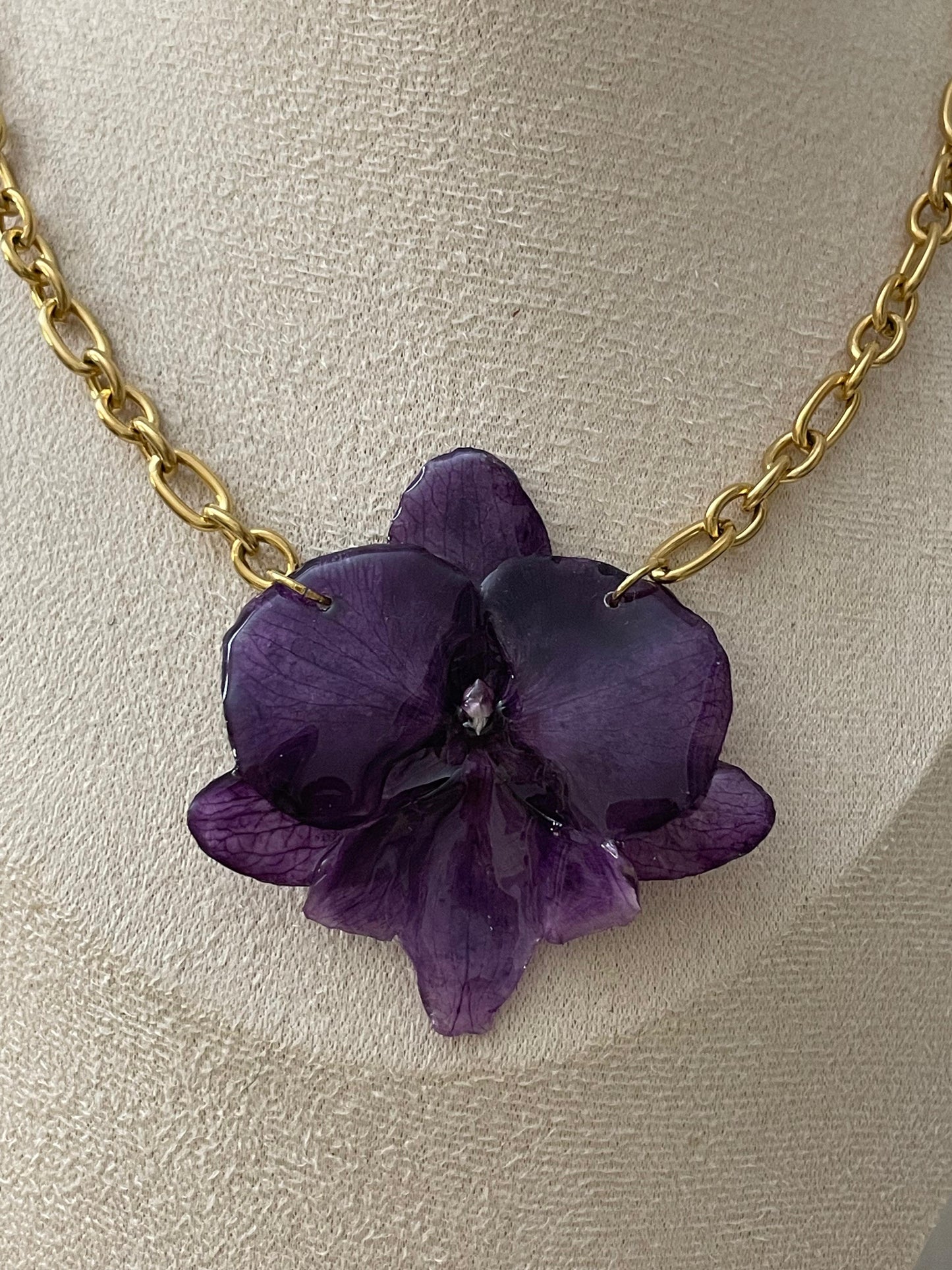Collier Orchidée Florïana