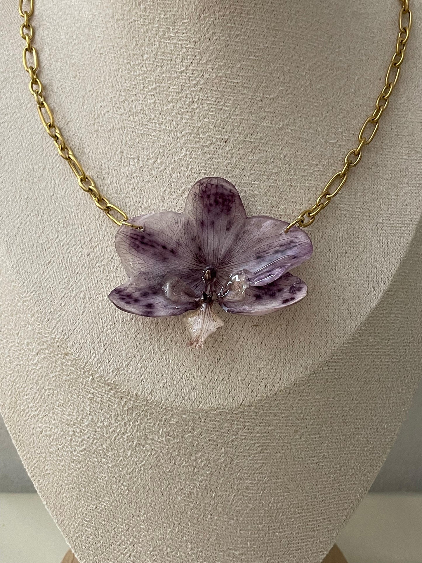 Collier Orchidée Maélïa