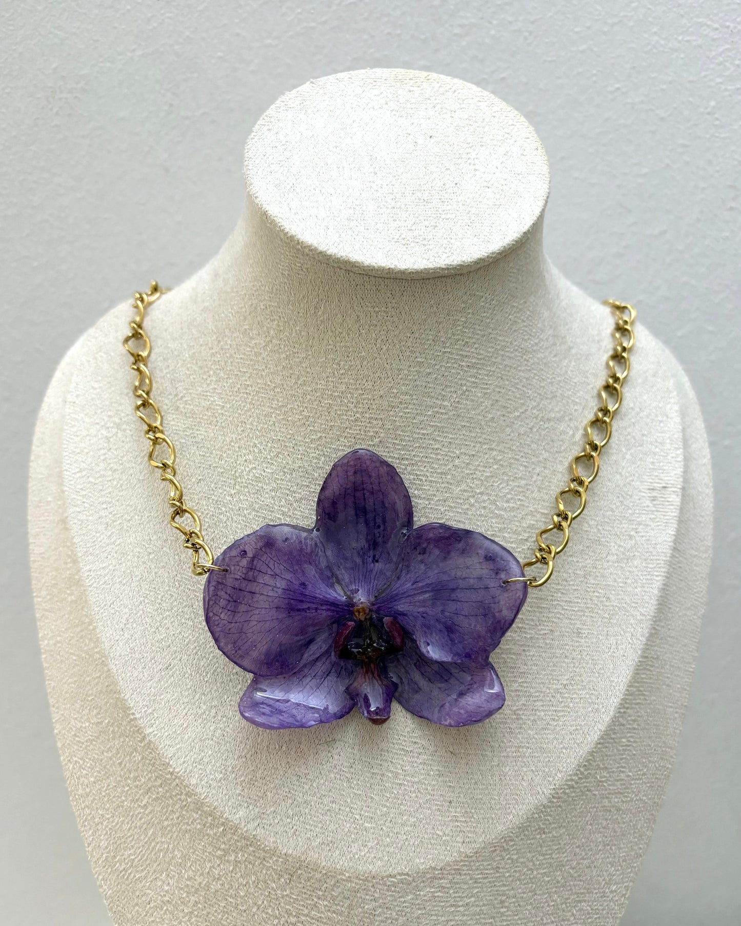 Collier Orchidée Amélïa