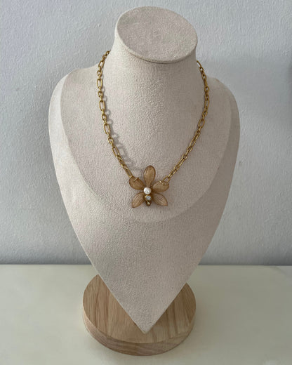Collier Orchidée Isïa