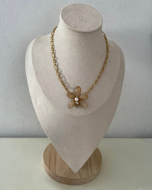 Collier Orchidée Isïa
