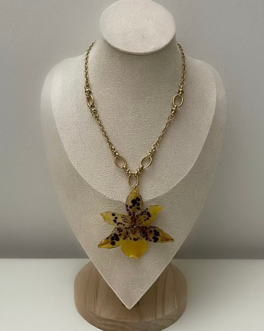 Collier Orchidée Talïa