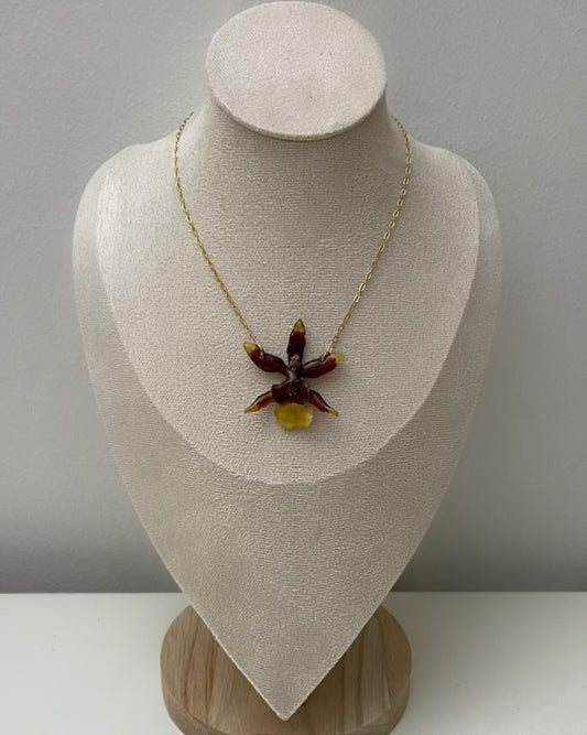 Collier Orchidée Amaïa
